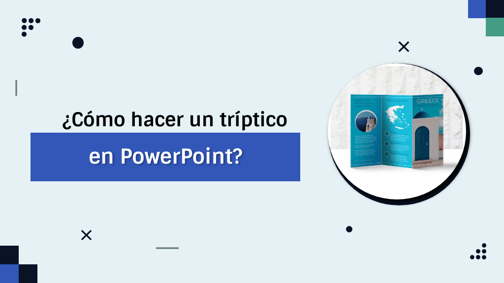 Header de cómo hacer un tríptico en PowerPoint